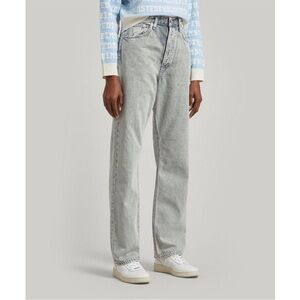 Citizens Of Humanity Light Gray Straight Leg Jeans